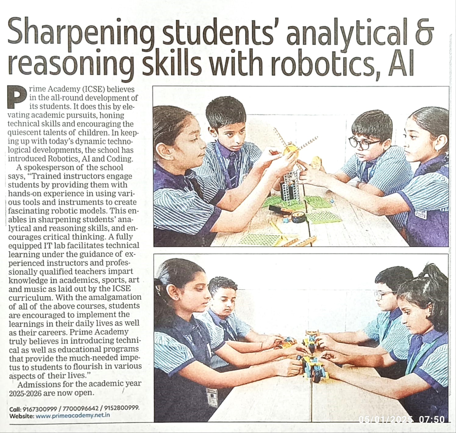 BOMBAY TIMES 5.1.25